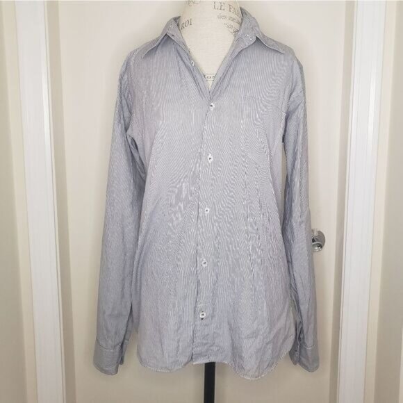 JBrand pinstripe button down shirt - Picture 1 of 4